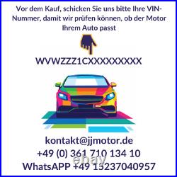 Moteur VAG 1.9 Tdi AWX VW Audi Seat Skoda reconditionné